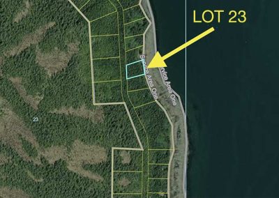 image of aerial view of lot