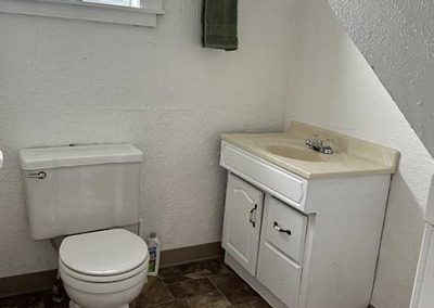 image of downstairs bathroom