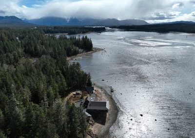 image of the property from water