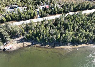 image of aerial view of lot