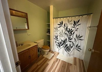 image of the two bedroom apartment bathroom