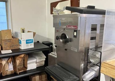 image of the ice cream machine