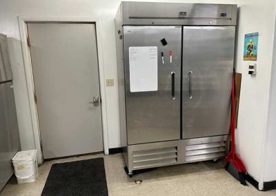 image of the restaurant refrigerator