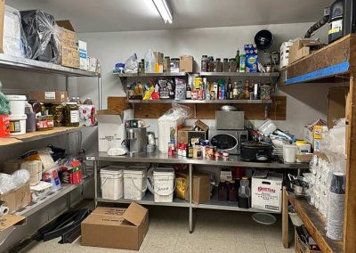 image of the storage room