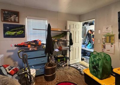 image of the downstairs bedroom