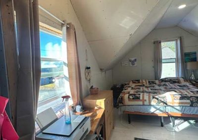 image of the upstairs bedroom
