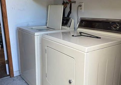 image of the laundry area