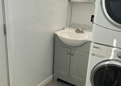 image of the bathroom and laundry