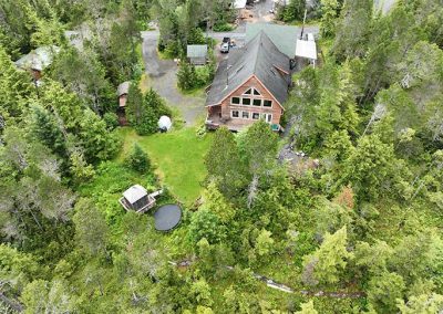 image of aerial view of home