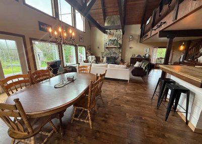 image of the dining area
