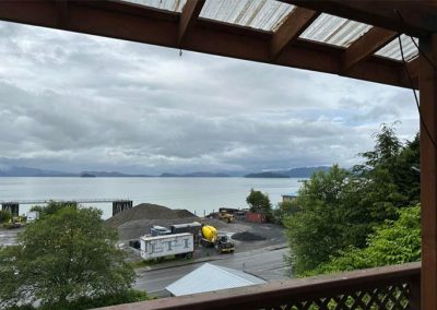 image of the view from the balcony