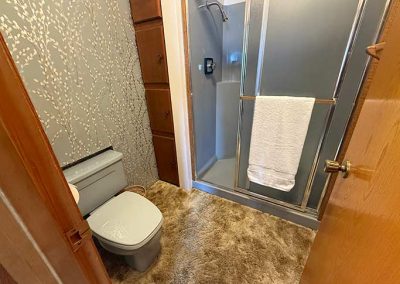 image of the master bathroom