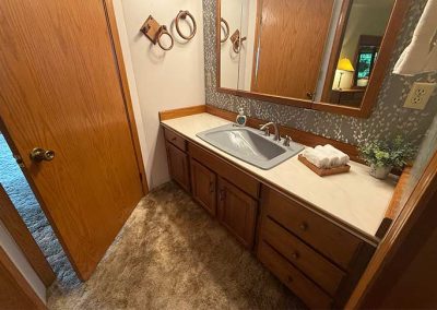 image of the master bathroom
