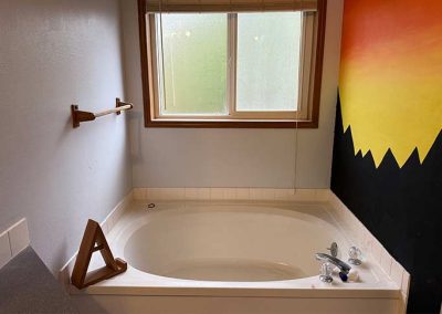 image of the soaking tub