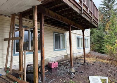 image of the back of the house