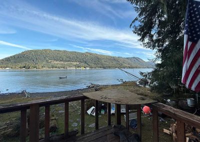 image of the view from deck