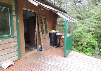 image of the back door