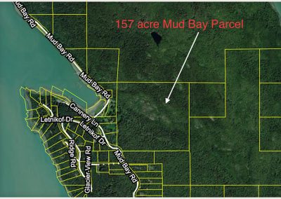aerial view of the lot at NHN Mud Bay
