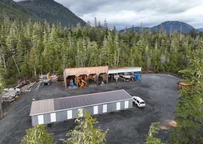aerial view of the property