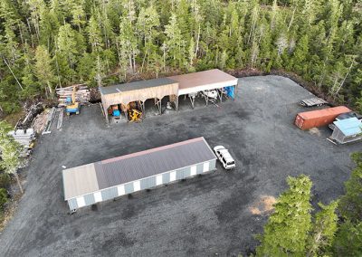 aerial view of the property