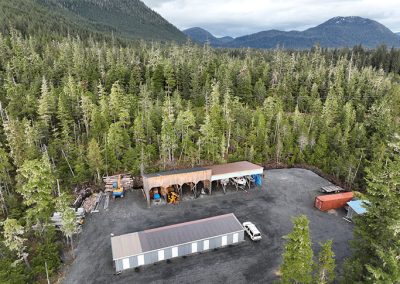 aerial view of the property