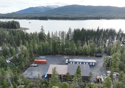 aerial view of the property