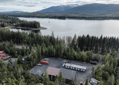 aerial view of the property