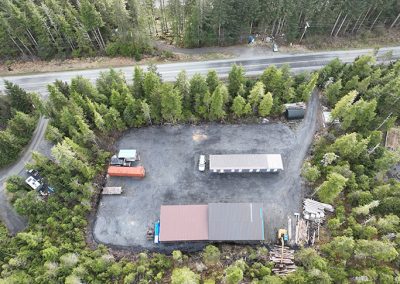 aerial view of the property