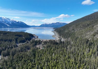 image of aerial view of Mud Bay