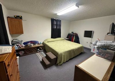 image of the downstairs bedroom