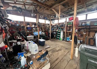 image of the inside of the garage