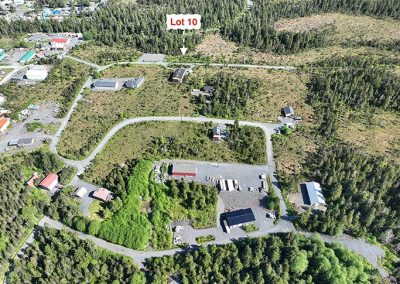 image of aerial view of the lot