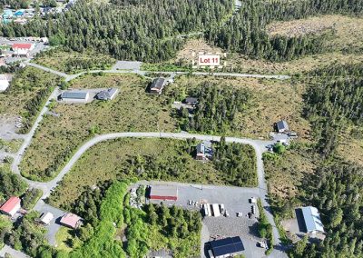 image of aerial view of the lot