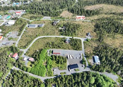 image of aerial view of the lot