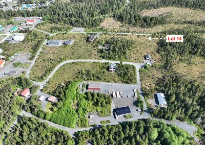 image of aerial view of the lot