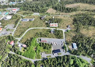image of aerial view of the lot