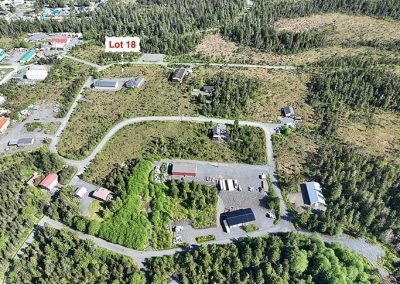 image of aerial view of the lot