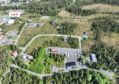 image of aerial photo of lot