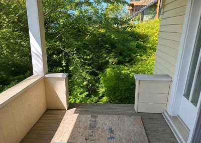 image of exterior porch