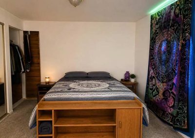 image of the master bedroom