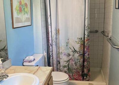 image of the master bathroom