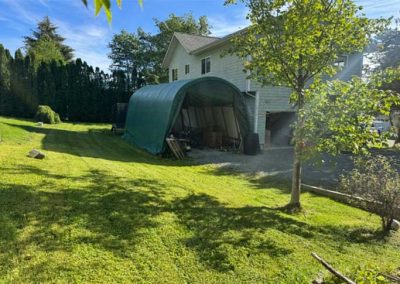 image of the backyard