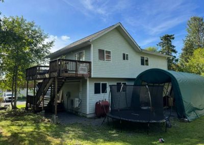image of the backyard