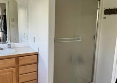 image of the master bathroom