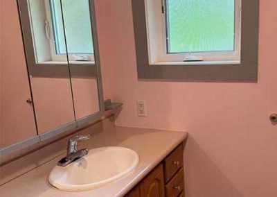 image of the master bathroom